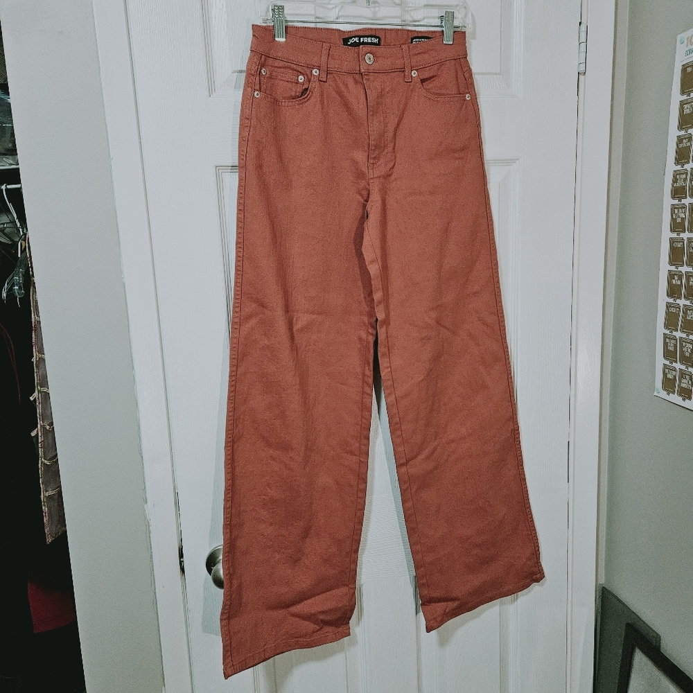 Joe fresh high rise ultra wide leg